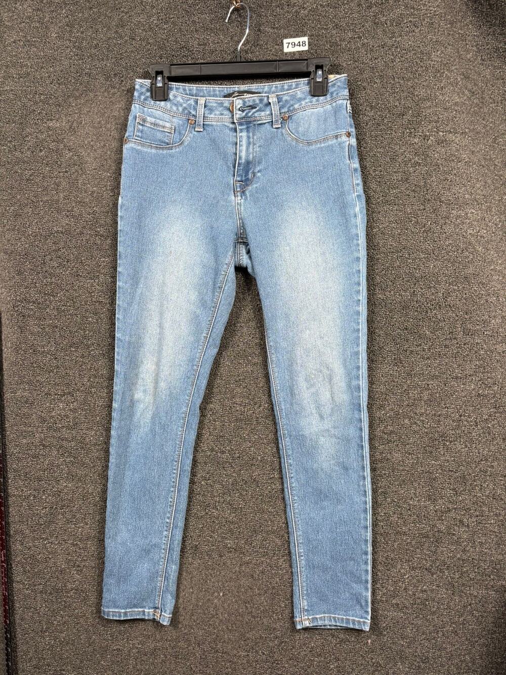AG Adriano Goldschmied Skinny Jeans Womens Size 8 Blue Mid Rise Denim Stretch